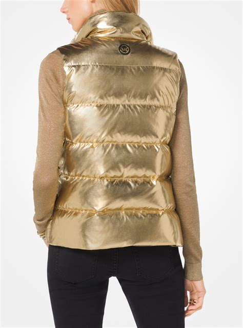 quilted nylon vest michael kors|Quilted Nylon Vest .